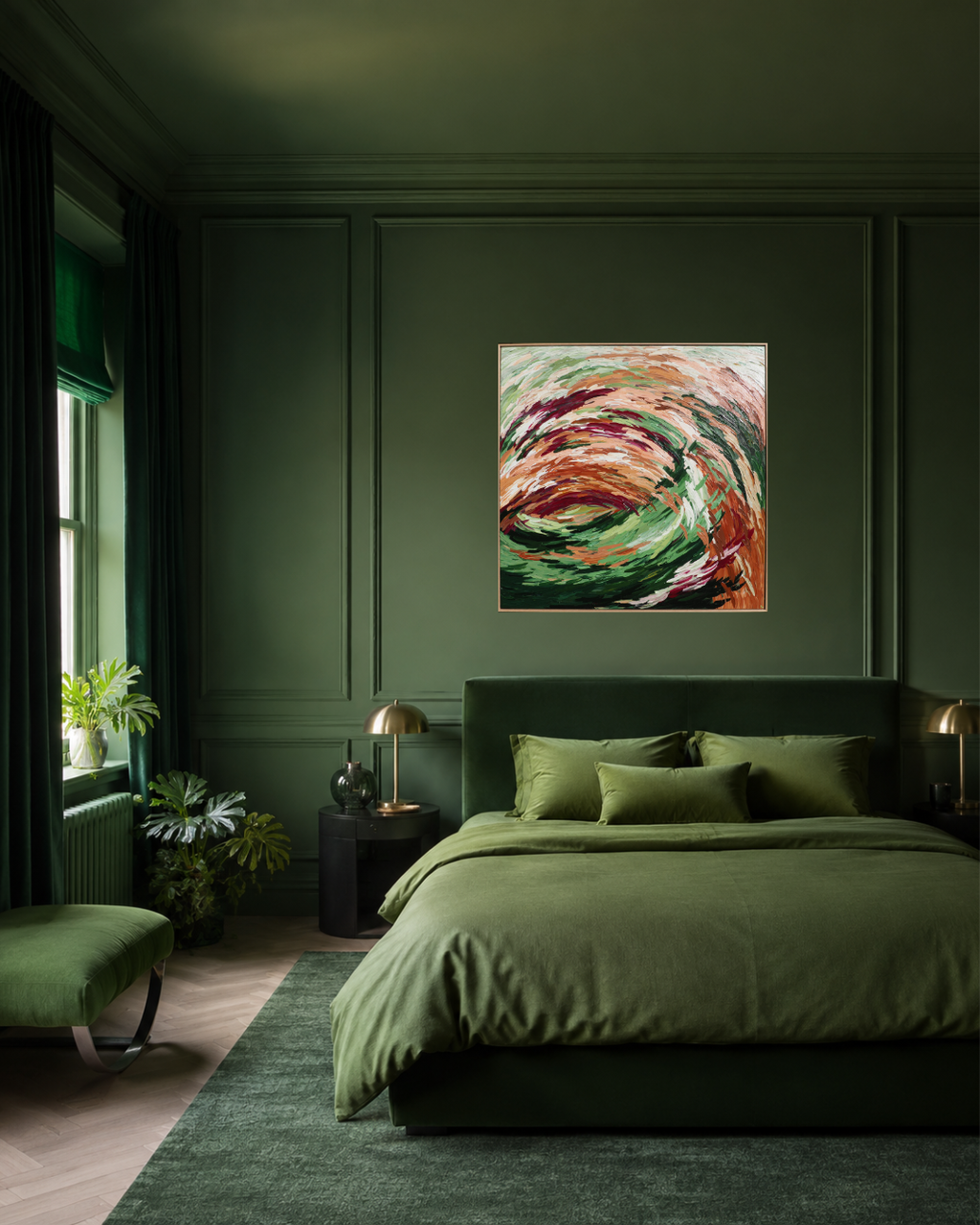 Time to Grow - 120x120cm Original Art
