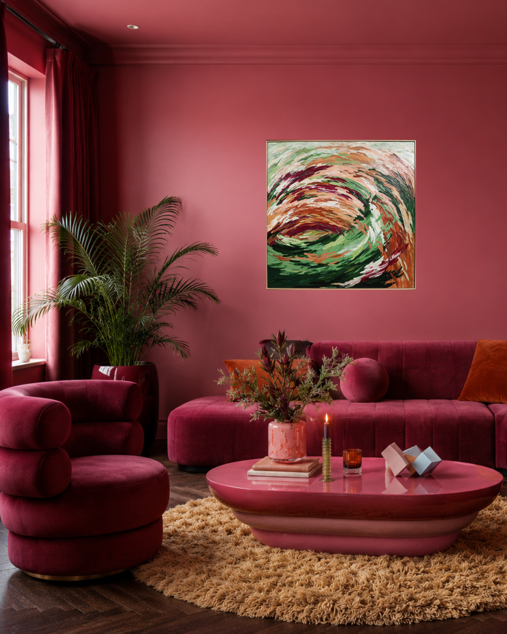 Time to Grow - 120x120cm Original Art