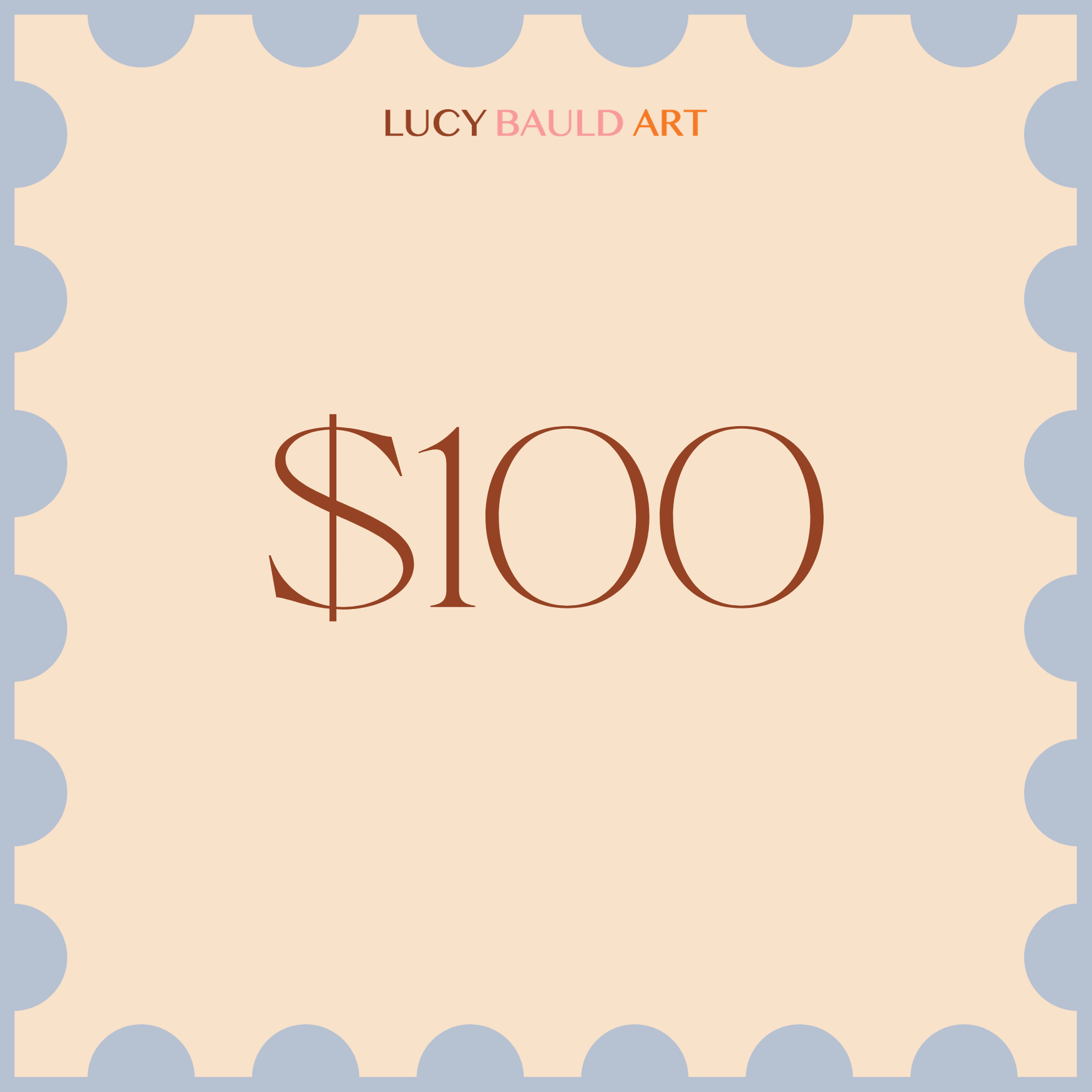 Lucy Bauld Art - Gift Card