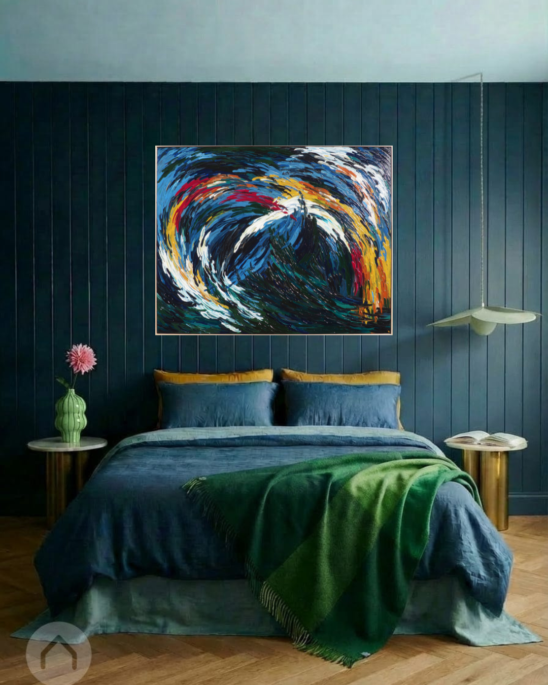 Midnight in Winter - 150x120cm Original Art