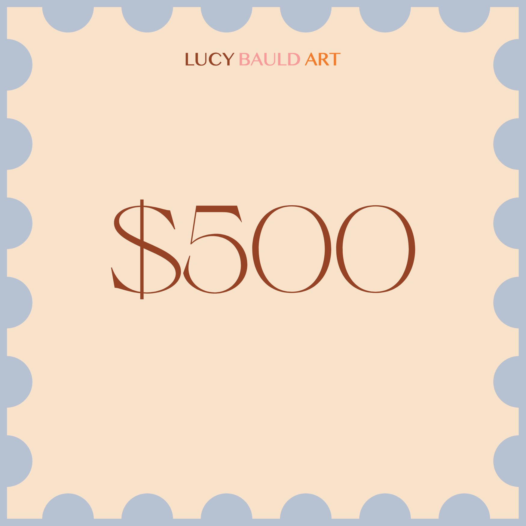 Lucy Bauld Art - Gift Card