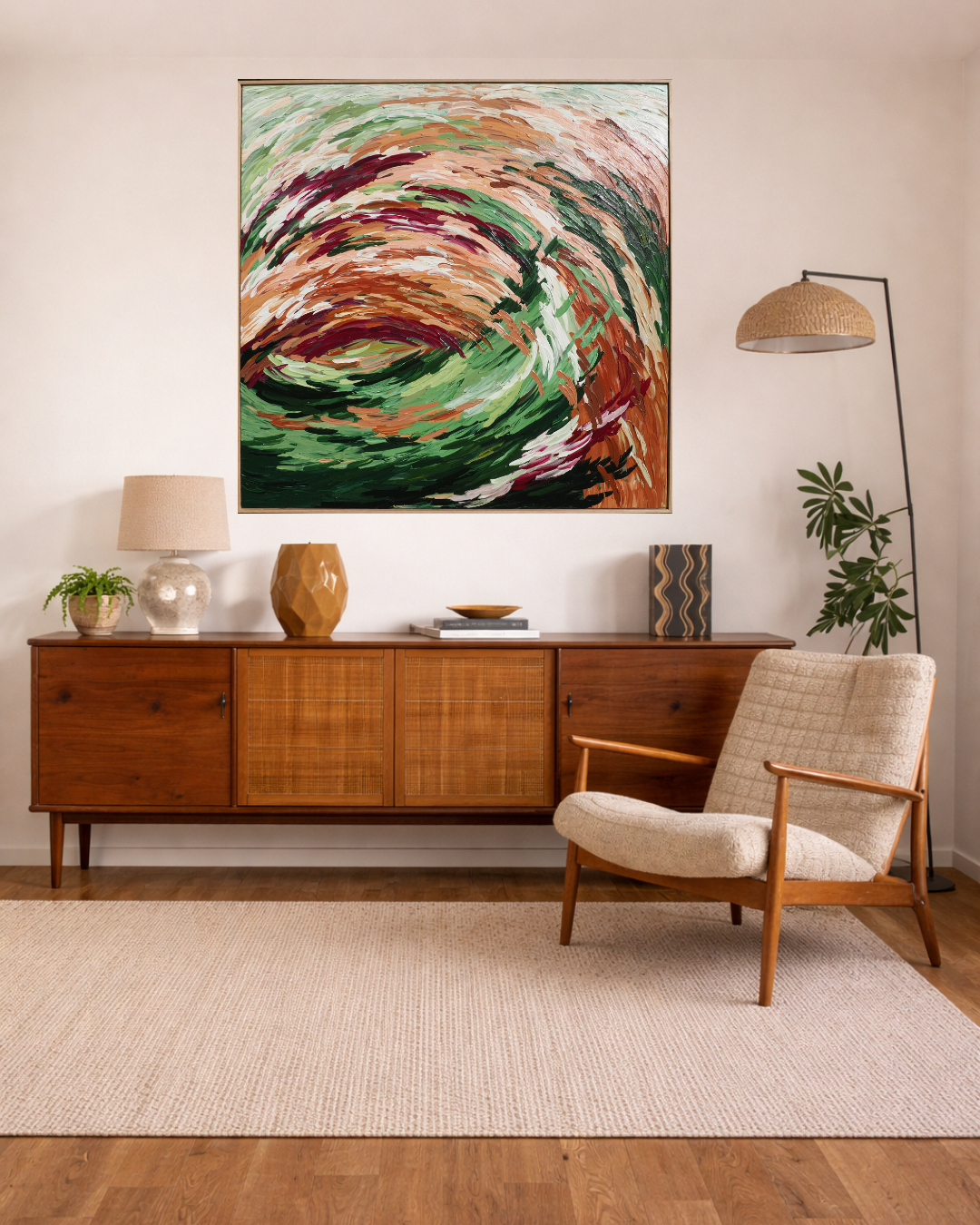 Time to Grow - 120x120cm Original Art