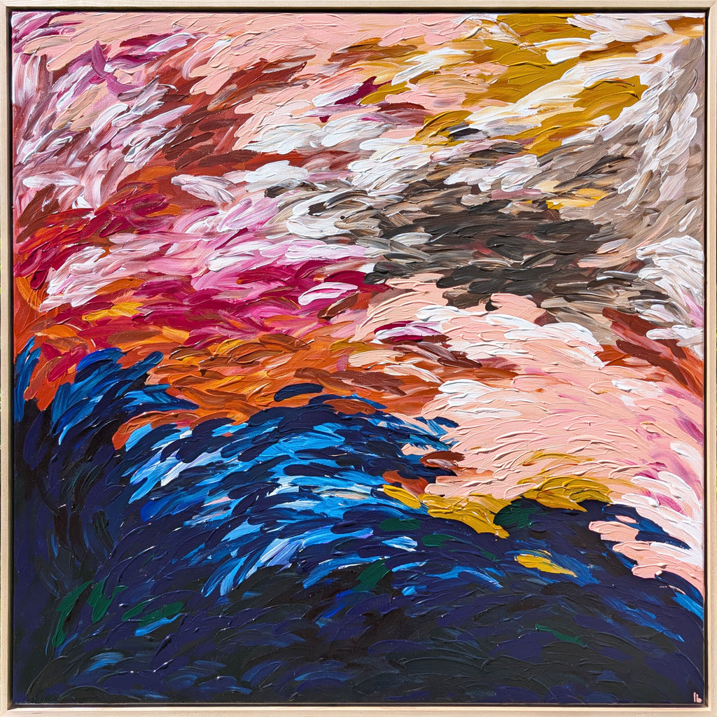 Out of the Dark 100x100cm