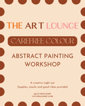 Abstract painting workshop in Launceston Tasmania - Carefree Colour event June 2026