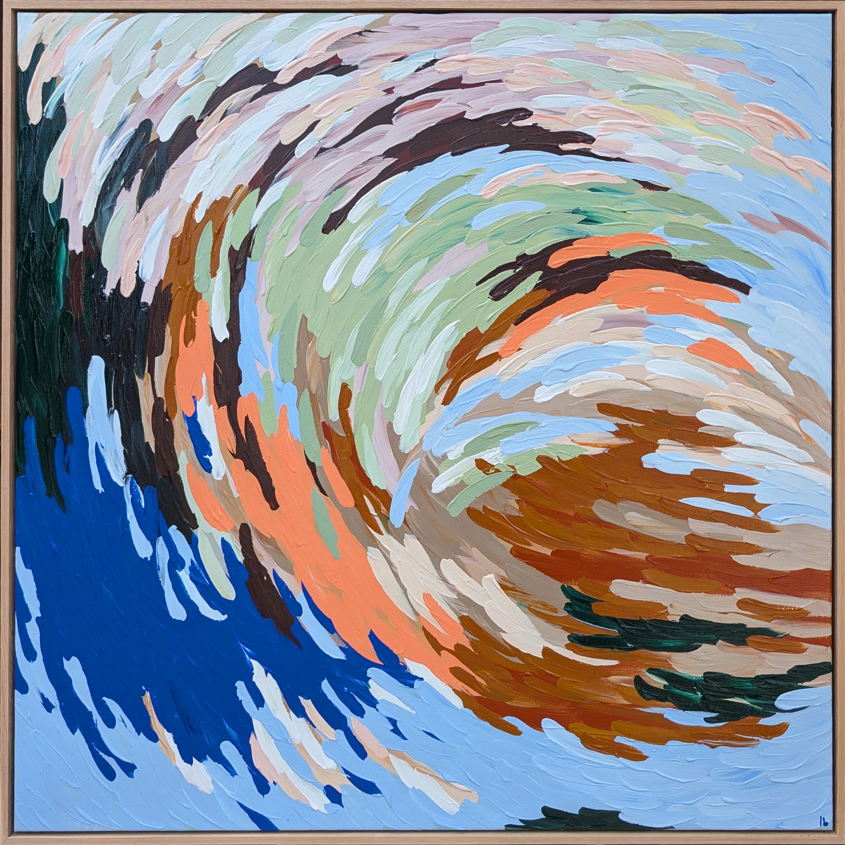 Early Bird - 100x100cm Original Art