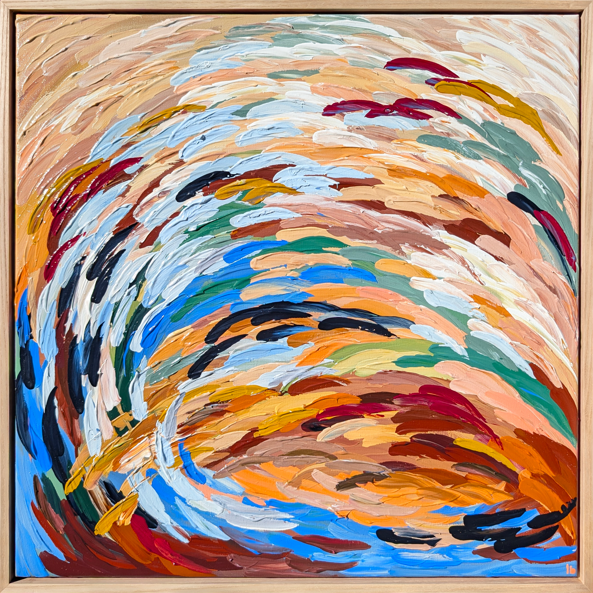 Exploring Rockpools - 60x60cm