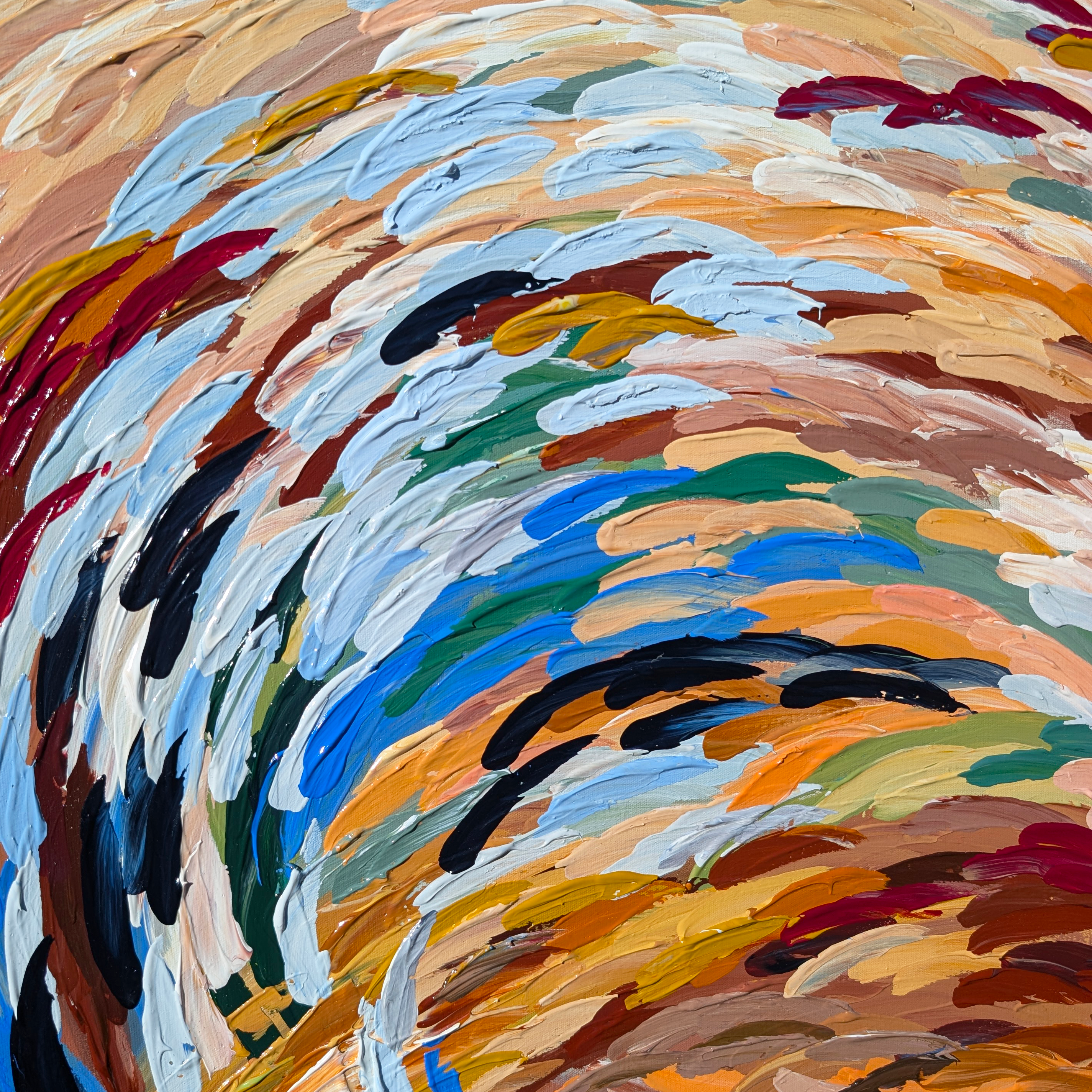 Exploring Rockpools - 60x60cm