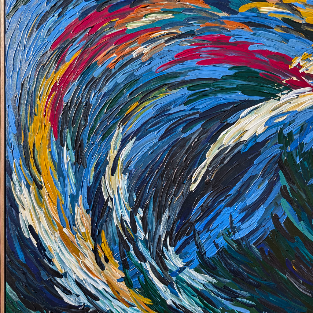 Midnight in Winter - 150x120cm Original Art