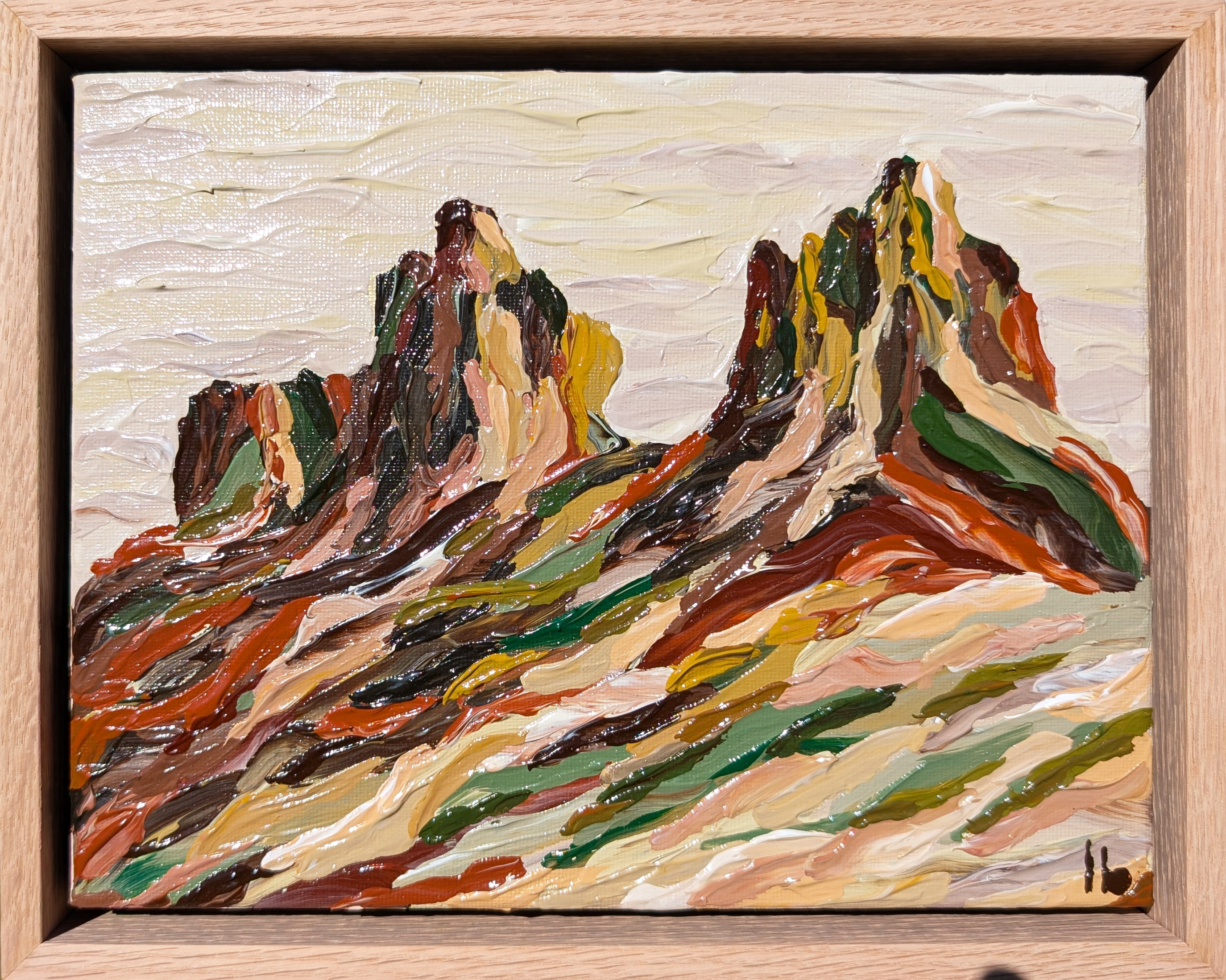 Mt Ossa 28x23cm