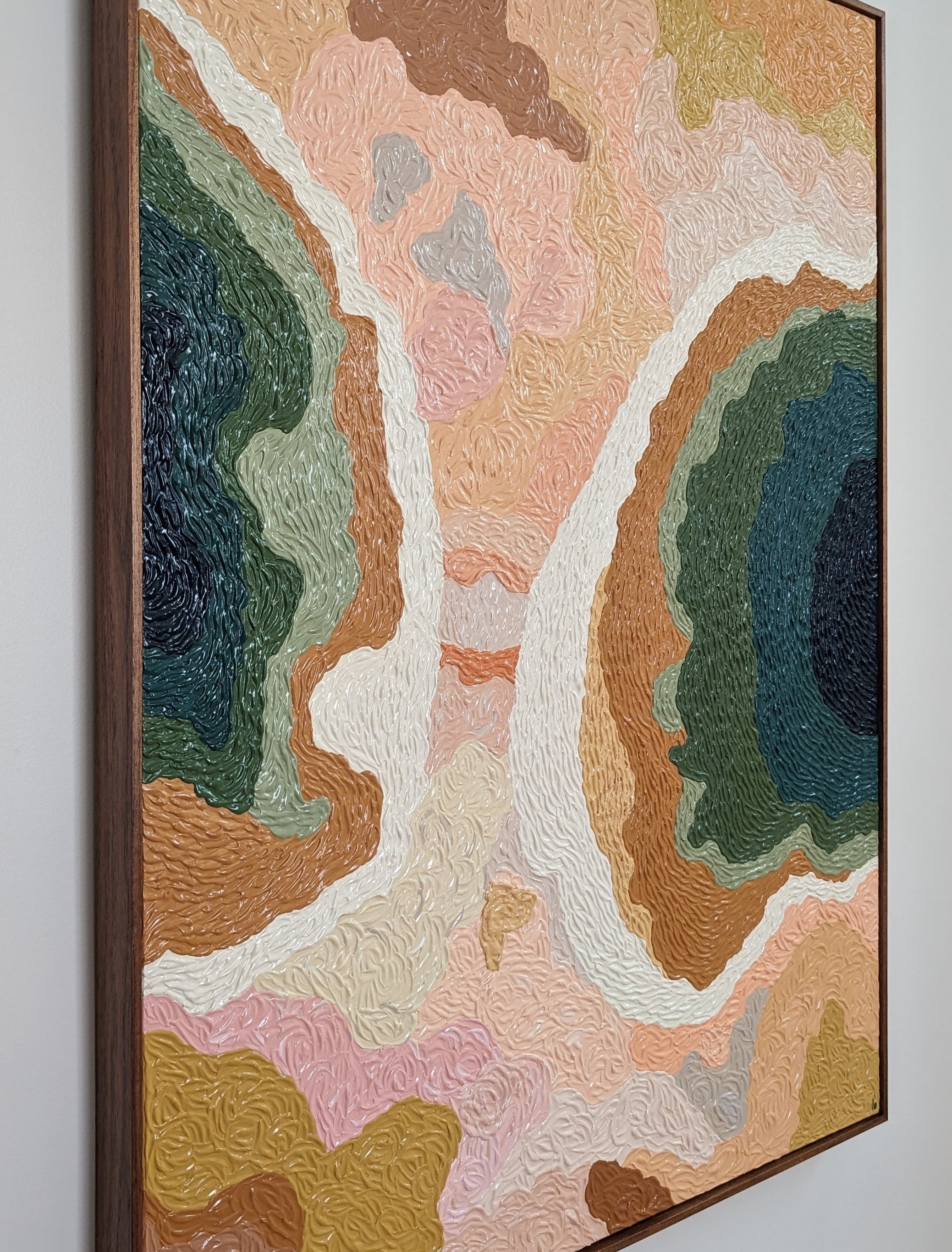 Over Riedle Bay 90x120cm