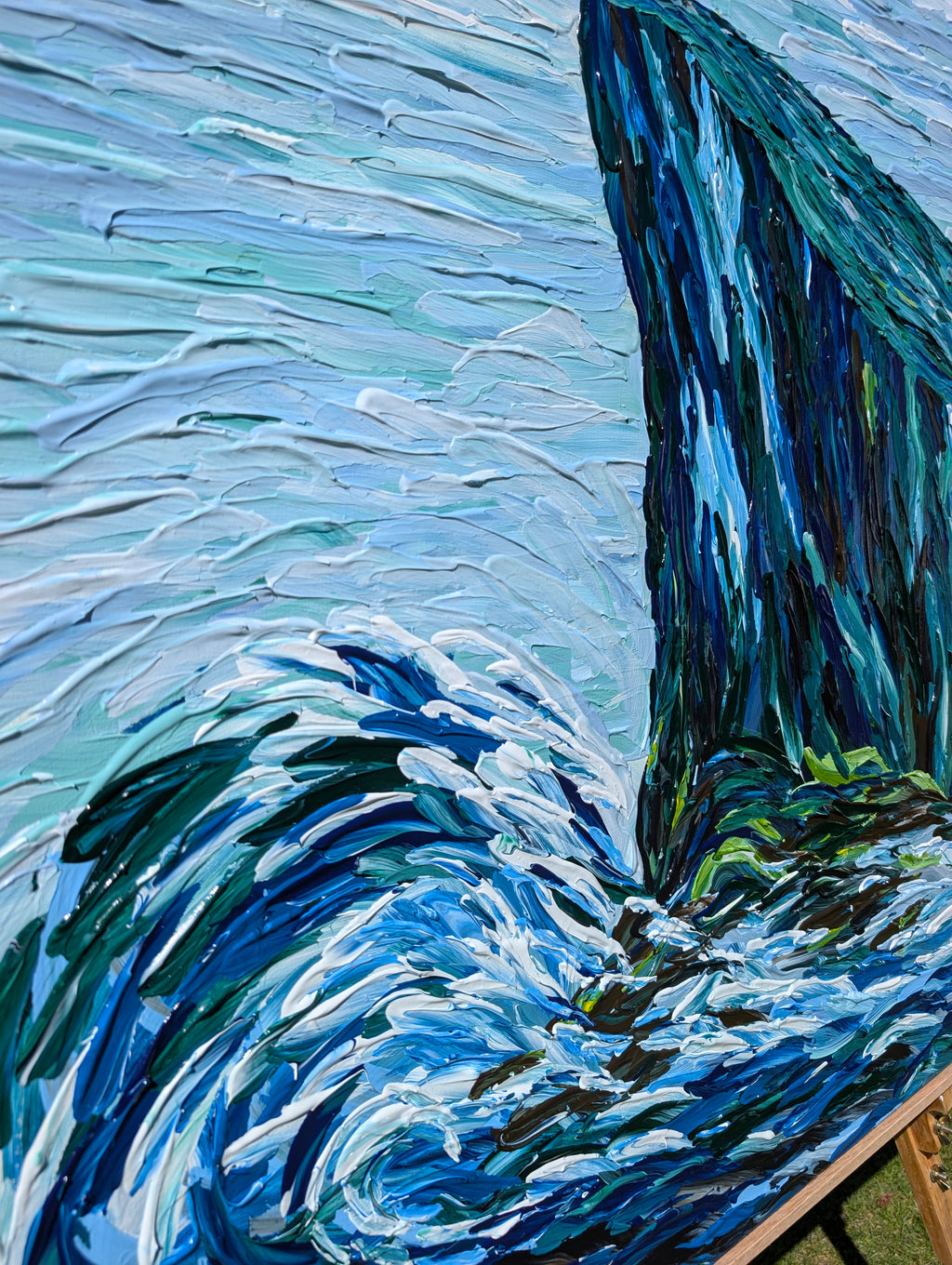Shipstern Bluff - 100x100cm