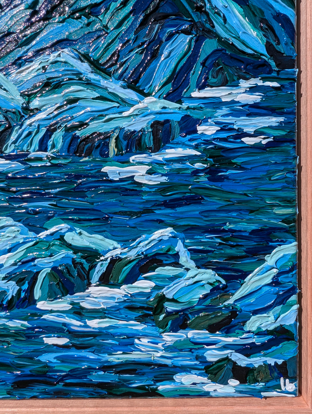 Port Davey - 40x40cm