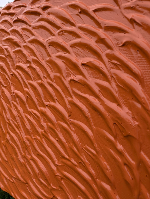 Burnt Orange - 23x23cm