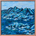 Port Davey - 40x40cm