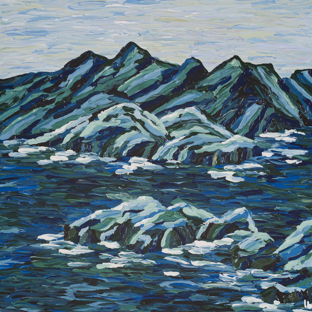 Port Davey - 40x40cm
