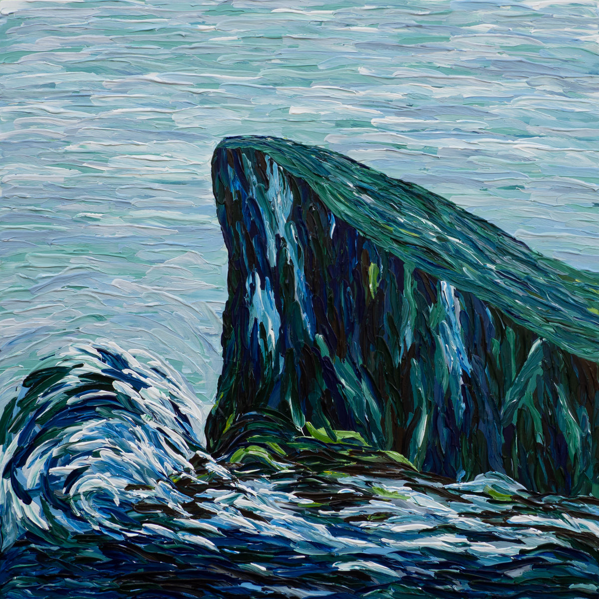 Shipstern Bluff - 100x100cm