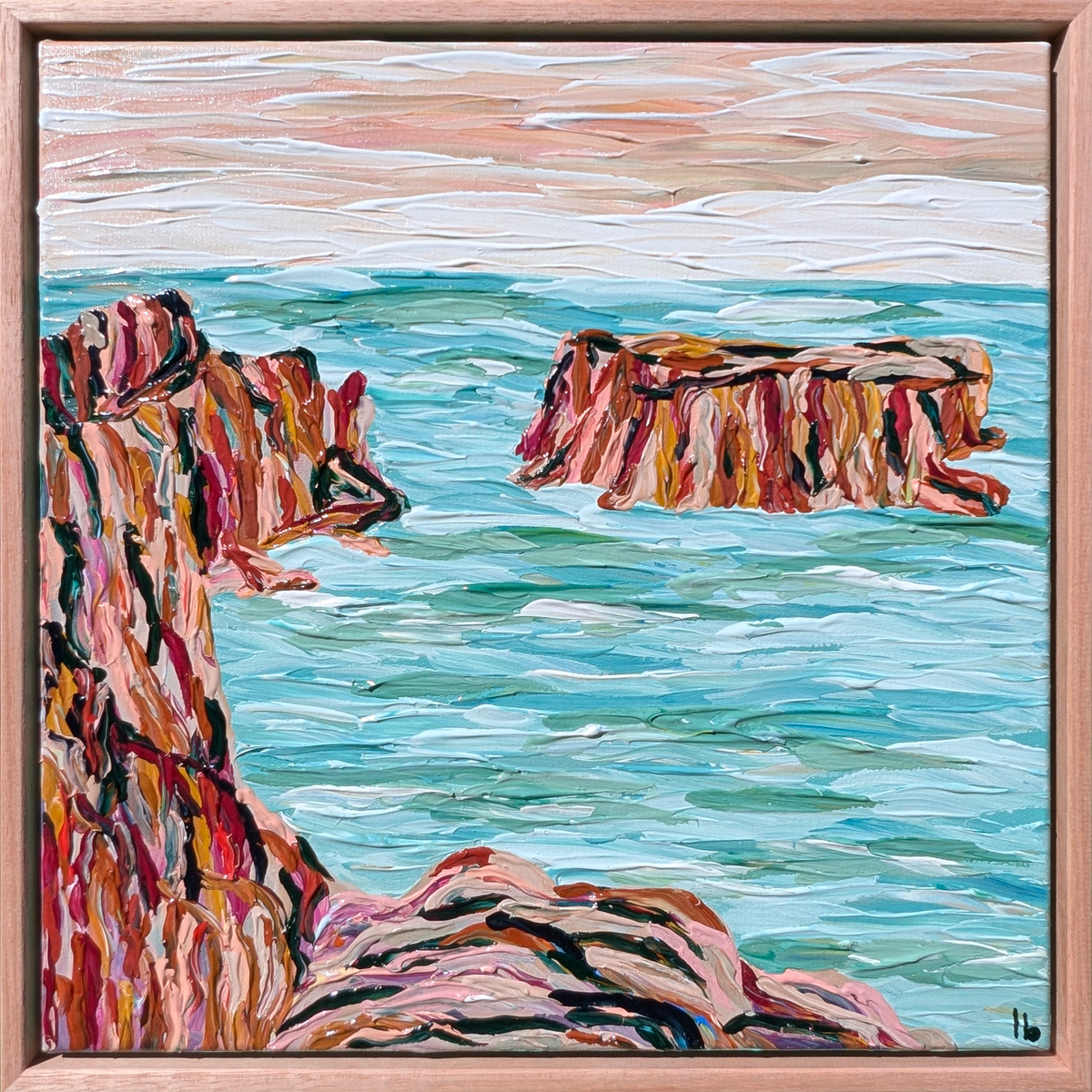 Tasman Island - 40x40cm