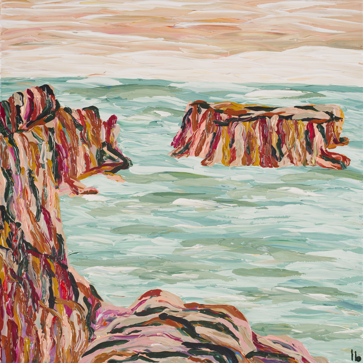 Tasman Island - 40x40cm