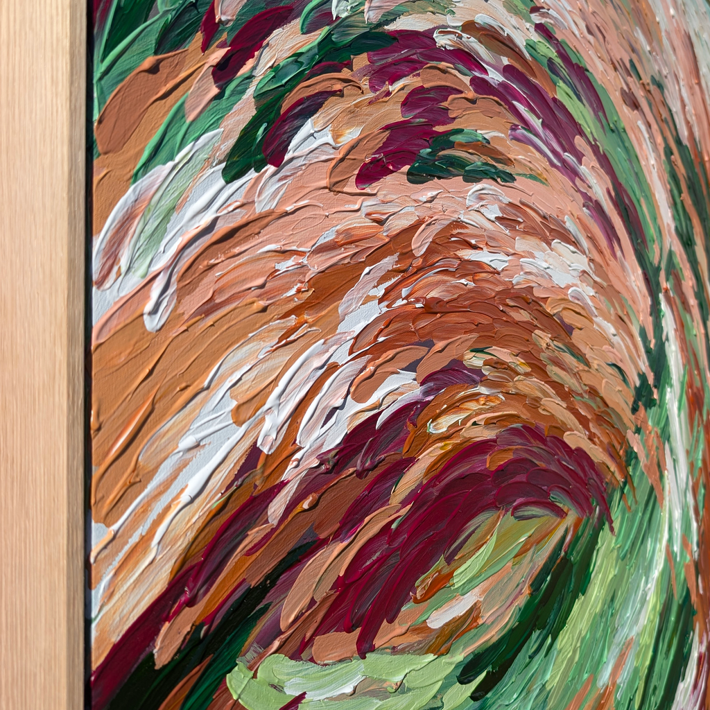 Time to Grow - 120x120cm Original Art