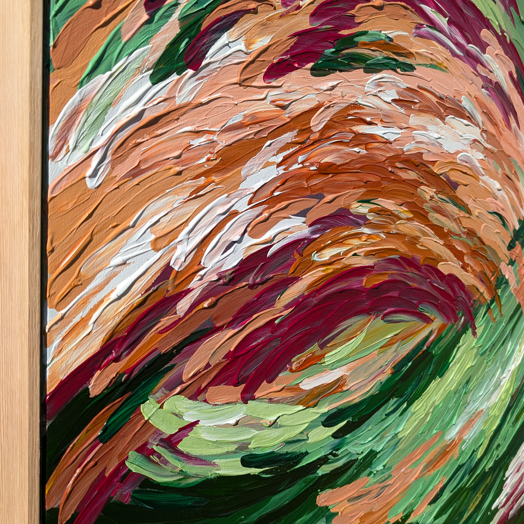 Time to Grow - 120x120cm Original Art