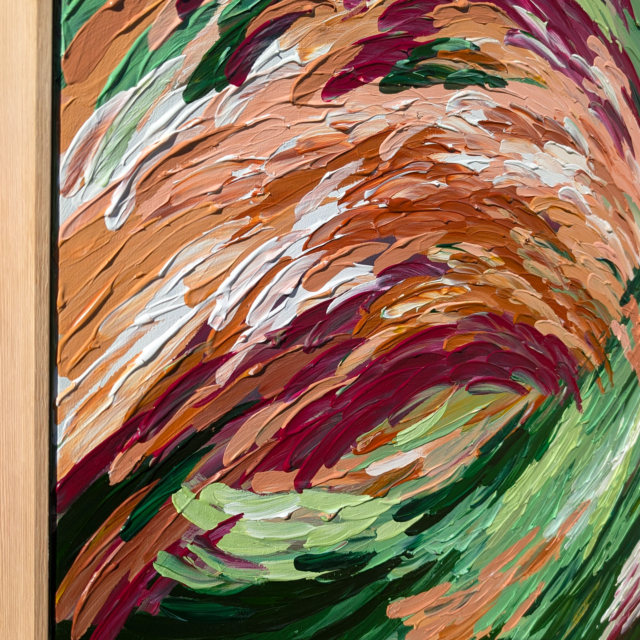 Time to Grow - 120x120cm Original Art