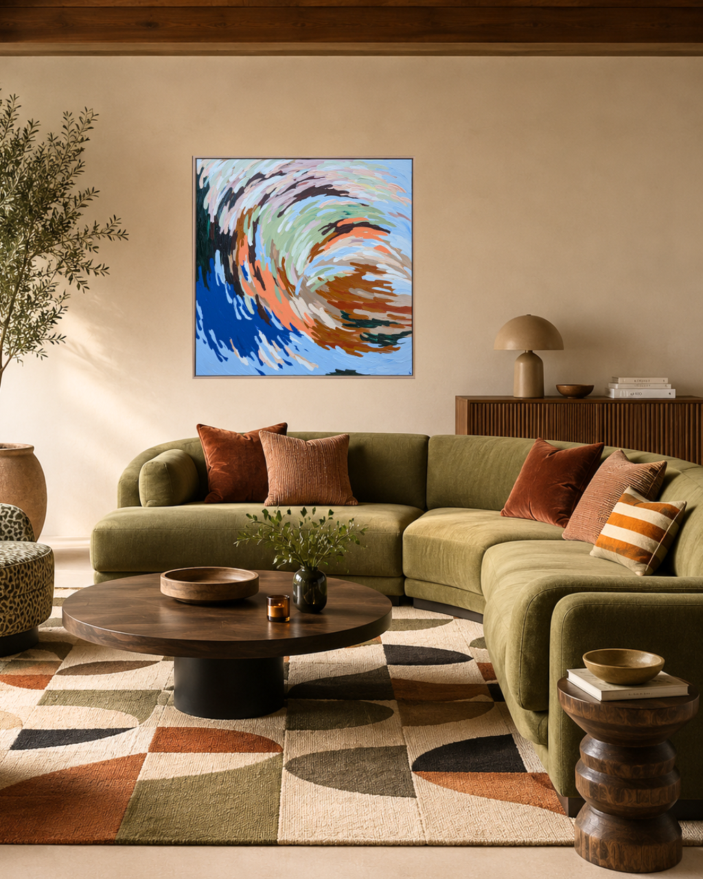 Early Bird - 100x100cm Original Art
