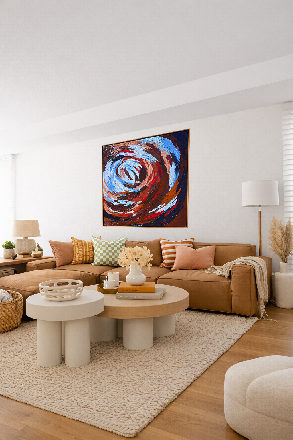 Wind Tunnel - 100x100cm Original Art