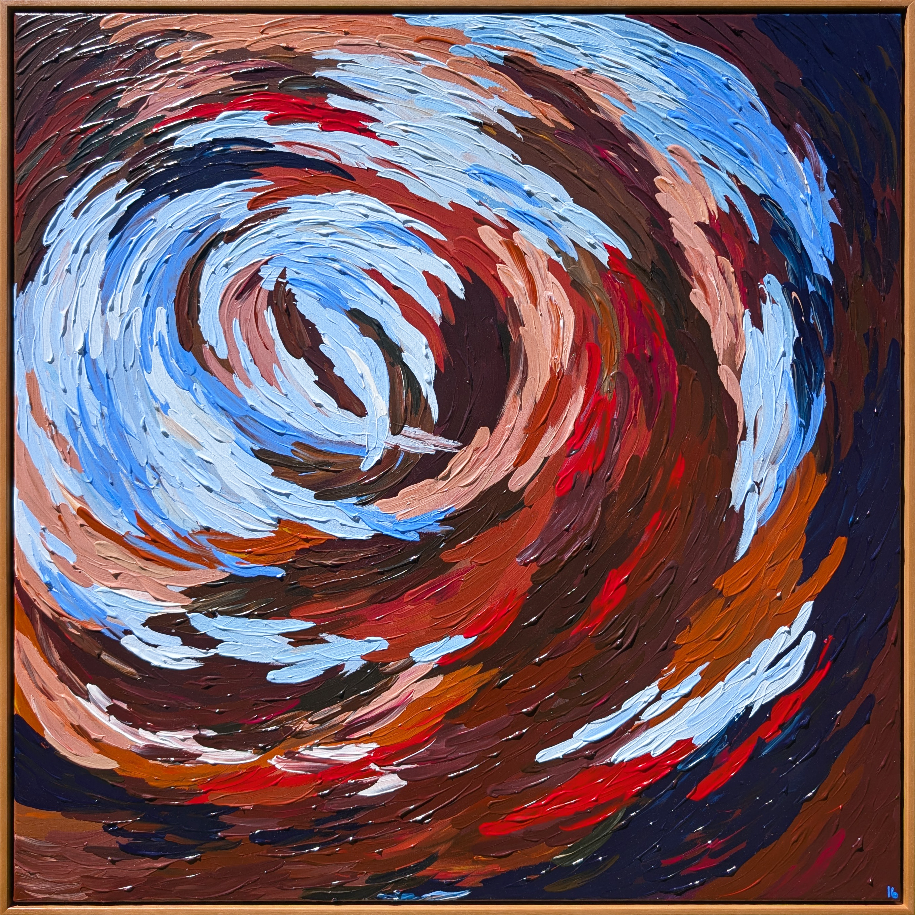 Wind Tunnel - 100x100cm Original Art