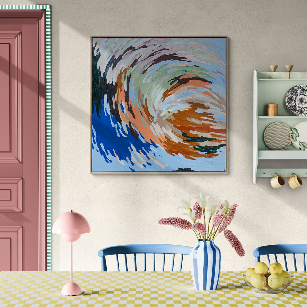 Early Bird 100x100cm